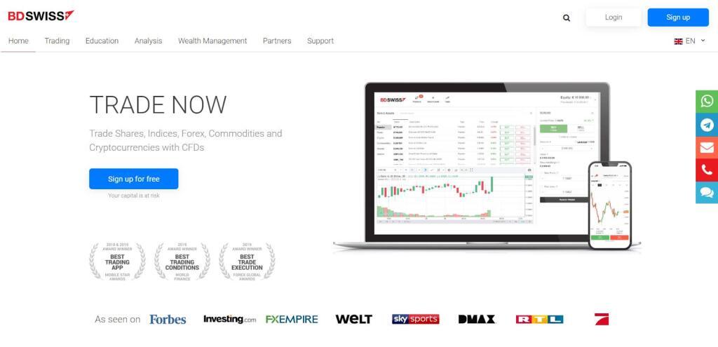 Resumen del Broker BDSwiss